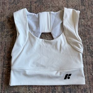 Forme Active White Sports Bra Size Small